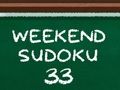 Igra Weekend Sudoku 33 online