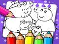 Igra Slikovnica za bojanje Peppa Pig online Igra Slikovnica za bojanje Peppa Pig online