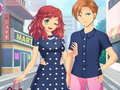Igra Igre oblačenja anime za parove online