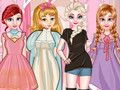 Igra Princese Stil Papirnaste Lutke online