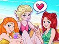 Igra Plažna zabava princeza online