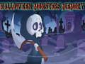 Igra Pamćenje Halloween Čudovišta online