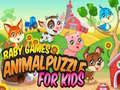 Igra Igračke za Bebe: Puzzle s Životinjama za Djecu online