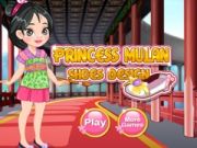 Igra Dizajn cipela princeze Mulan online Igra Dizajn cipela princeze Mulan online