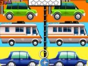 Igra Crtani Automobili Pronađi Razlike online