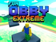 Igra Zabavni Obby Ekstrem online Igra Zabavni Obby Ekstrem online