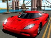 Igra Simulator vožnje automobila u gradu: Akrobatska igra 3D online