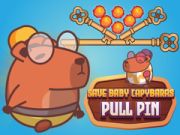 Igra Spasi bebu kapibaru Pull Pin online