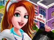 Igra Oblačenje Djevojke Medicinske Sestre u Bolnici online