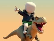 Igra Stickman. Arena Dinosaura online