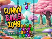 Igra Smiješne kuglice 2048 online
