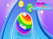 Igra 2048 lansiranje veličanstvenih kuglica online