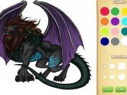 Igra Bojanje knjige: Himmer Dragon online