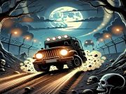 Igra Trkački automobil uništava zombije online
