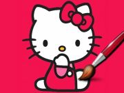 Igra Kitty lagano bojanje online
