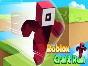 Igra Blok Parkour. Roblox Craft Run online