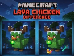 Igra Minecraft: Razlika između Lava kokoši online Igra Minecraft: Razlika između Lava kokoši online