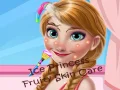 Igra Ledena Princeza: Voćna Njega Kože online
