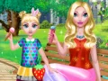 Igra Ljetni dan mama i kćer online Igra Ljetni dan mama i kćer online