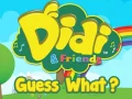 Igra Didi i prijatelji: Pogađaj što? online Igra Didi i prijatelji: Pogađaj što? online