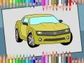 Igra Knjiga za bojanje američkih automobila online