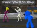 Igra Stickman Borac 3D: Šake Rage online