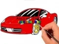 Igra Bojanka trkaćih automobila online