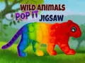 Igra Puzzle Pop It Divlje Životinje online