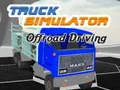 Igra Simulator Kamiona Offroad Vožnje online