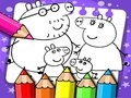 Igra Slikovnica za bojanje Peppa Pig online Igra Slikovnica za bojanje Peppa Pig online
