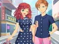 Igra Igre oblačenja anime za parove online