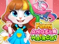 Igra Smiješna frizura Angele online Igra Smiješna frizura Angele online