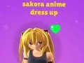 Igra Sakora: Oblačenje Anime online