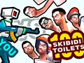 Igra Ti protiv 100 Skibidi WC-a online