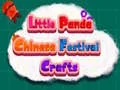Igra Mali Panda Kineske Festivalne Rukotvorine online