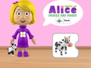 Igra Svijet Alice Slike i Riječi online