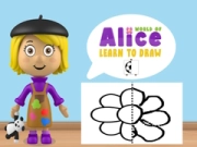 Igra Svijet Alise: Učenje crtanja online