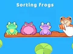 Igra Sortiranje žaba online
