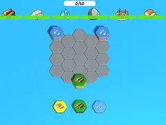 Igra Čarobno Kraljevstvo. Hex Match online