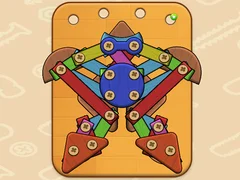 Igra Puzzle od Drva i Vijaka online