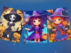 Igra Zastrašujuća Halloween Puzzla online