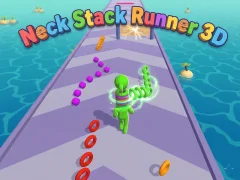 Igra Neck Stack Runner 3D online