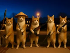 Igra Mačka s pištoljem Clicker Evolution online