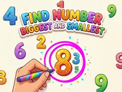 Igra Find Number Biggest and Smallest online