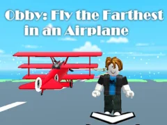 Igra Obby: letjeti najdalje u avionu online