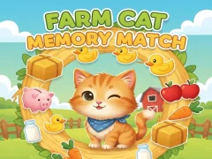 Igra Farm Cat: Memory Match online Igra Farm Cat: Memory Match online