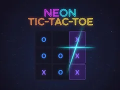 Igra Neonske tic-tac-toe online