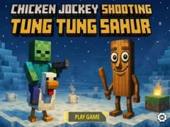 Igra Chicken Jockey Shootout s Tung Tung Sahurom online Igra Chicken Jockey Shootout s Tung Tung Sahurom online