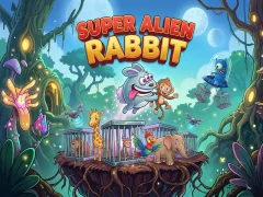 Igra Super Alien Rabbit online