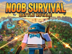 Igra Noob Survival: Battle Royale online